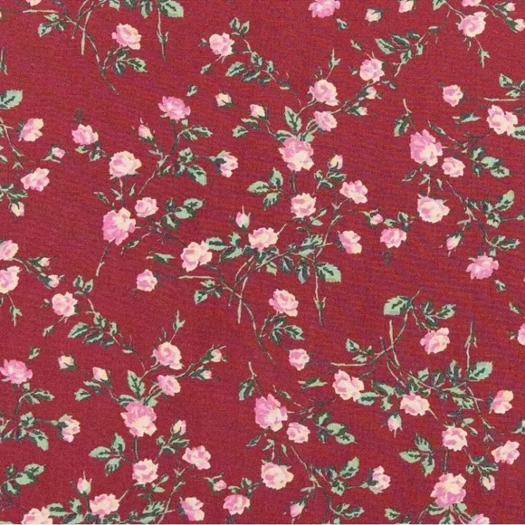 Christy Dawn Brynne Dress in Rouge Rosette Floral Size Medium - Picture 4 of 4